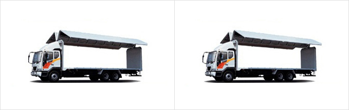 11톤~15톤 탑차 윙바디