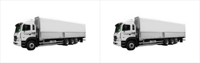 22톤~25톤 탑차 윙바디