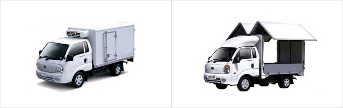 1톤 탑차 윙바디